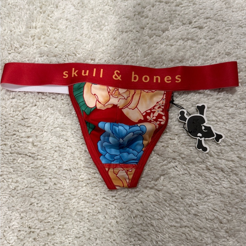 Red Floral Men's Underwear